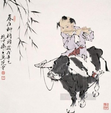 Fangzeng corydon tradicional China Pinturas al óleo